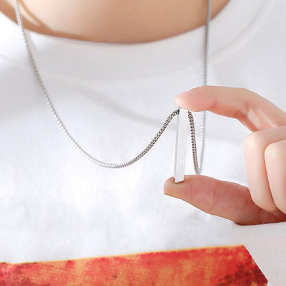 Colar Masculino PrimeTag Prata