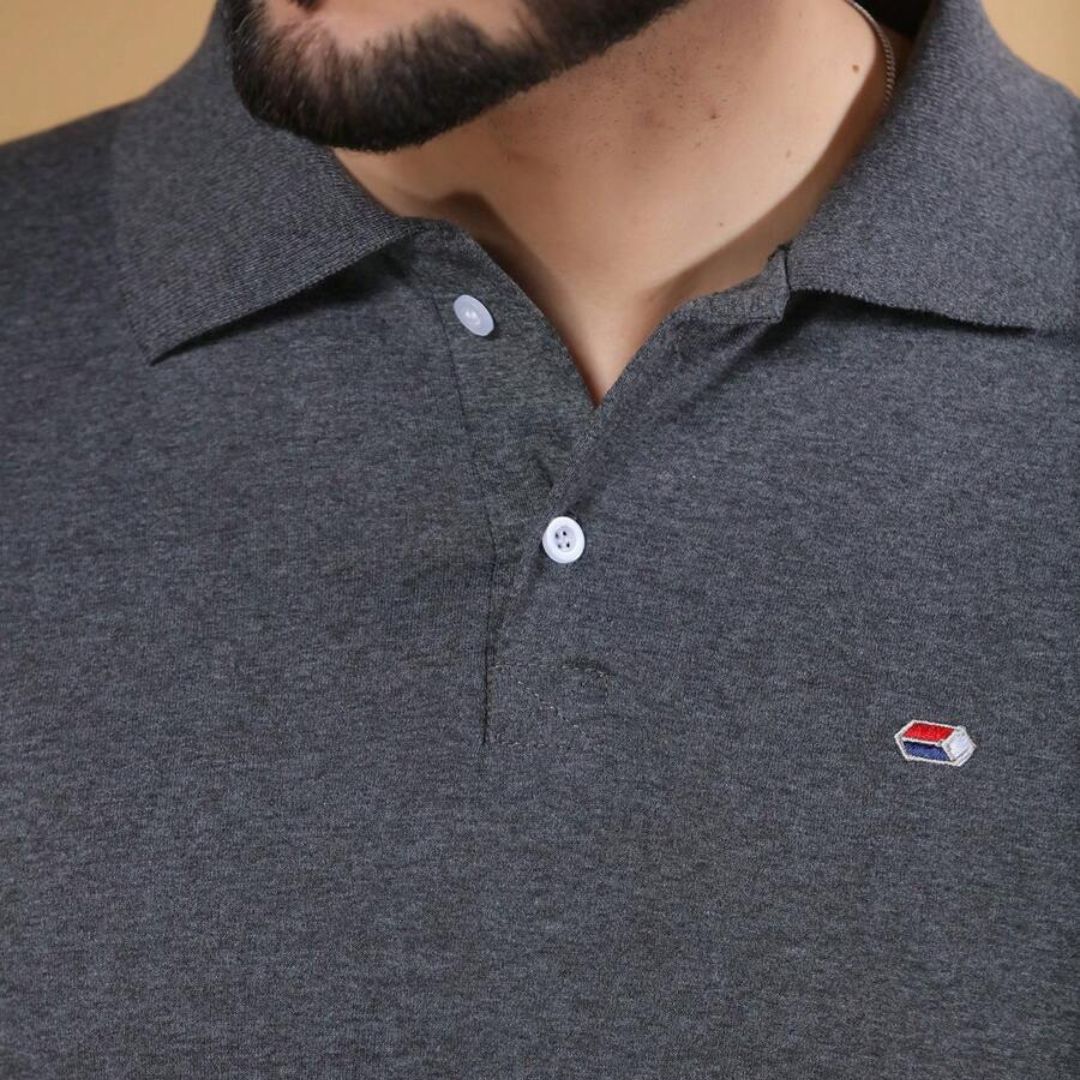 Polo Manga Longa com Detalhe - Byron