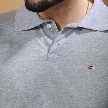 Polo Manga Longa com Detalhe - Byron