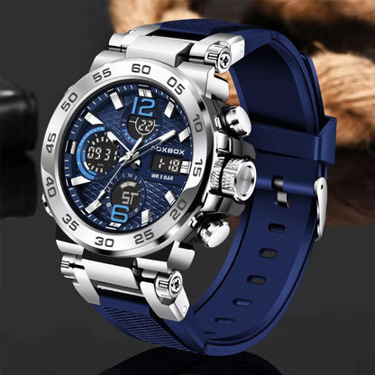 Relógio Masculino Digital Dual Display - Petrix